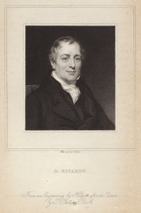 David Ricardo portréja alkotó: Thomas Phillips