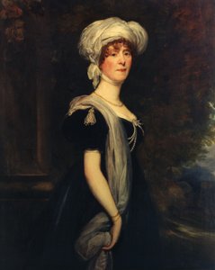Frances portréja, Hugh, Northumberland 2. hercege felesége (olaj, vászon) alkotó: Thomas Phillips