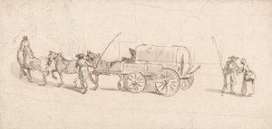 Figurák kocsival és lovakkal alkotó: Thomas Ross