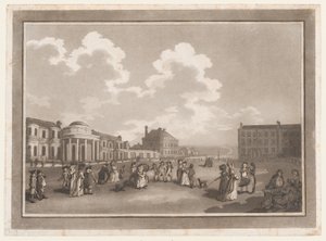 The Steine Kirándulás Brighthelmstone-ba, 1790. június 1., 1790. június 1. Alkotók: Thomas Rowlandson, Samuel Alken.