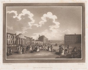 The Steine Kirándulás Brighthelmstone-ba, 1790. június 1., 1790. június 1. Alkotók: Thomas Rowlandson, Samuel Alken.