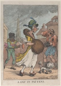 Egy macska Pattensben, 1812., 1812. alkotó: Thomas Rowlandson