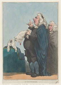 Tanácsos [sic], 1801. január 1., 1801. január 1. alkotó: Thomas Rowlandson