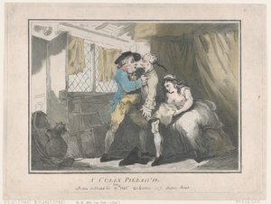 A Cully kifosztva alkotó: Thomas Rowlandson