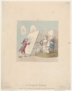 Családi darab, 1803. március 1., 1803. március 1. alkotó: Thomas Rowlandson