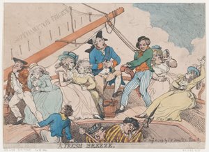 Friss szellő, 1789. augusztus 4., 1789. augusztus 4. alkotó: Thomas Rowlandson
