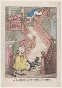 Tűzszagú leánynéni, 1806. május 4., 1806. május 4. alkotó: Thomas Rowlandson