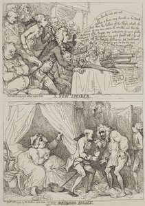 Egy új előadó – Az esküvői éjszaka alkotó: Thomas Rowlandson
