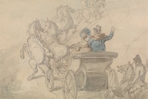 Egy Phaeton és hat alkotó: Thomas Rowlandson