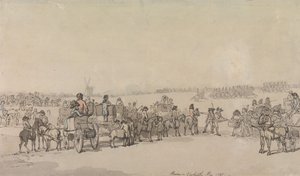 Egy beszámoló Blackheath-ről, 1785. május alkotó: Thomas Rowlandson