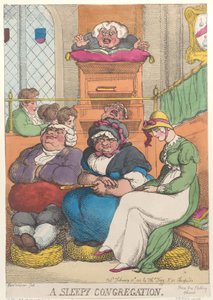 Álmos gyülekezet, 1811. február 12., 1811. február 12. alkotó: Thomas Rowlandson