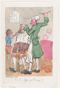 Szenvedő a tisztességért, 1789. június 20., 1789. június 20. alkotó: Thomas Rowlandson