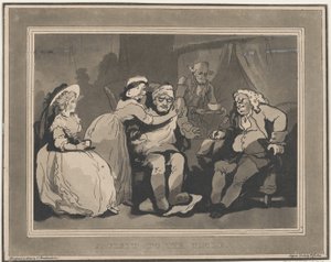 Látogatás a bácsinál, 1794. december 20., 1794. december 20. alkotó: Thomas Rowlandson