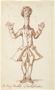 Egy hosszú nyakú presbiteriánus alkotó: Thomas Rowlandson