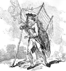 Aerostation out at Elbows or The Ininerant Aeronaut, 1786 alkotó: Thomas Rowlandson