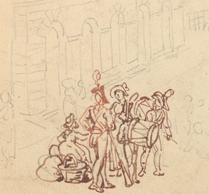 Albumrajz alkotó: Thomas Rowlandson