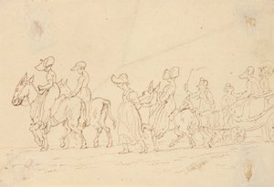 Albumrajz alkotó: Thomas Rowlandson