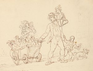 Albumrajz alkotó: Thomas Rowlandson