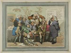 Amputálás alkotó: Thomas Rowlandson