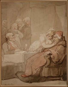 Szem az akaraton (toll és tinta, akvarell) alkotó: Thomas Rowlandson