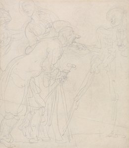A halál által gúnyolt öregember alkotó: Thomas Rowlandson