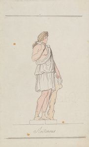 Antinoosz mint Ariszteusz alkotó: Thomas Rowlandson