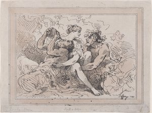 Bacchants, 1786., 1786. alkotó: Thomas Rowlandson