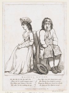 Bashful Lovers, 1798. március 15., 1798. március 15. alkotó: Thomas Rowlandson