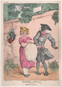 Széles vigyor, avagy fekete vicc, 1812. június 4., 1812. június 4. alkotó: Thomas Rowlandson