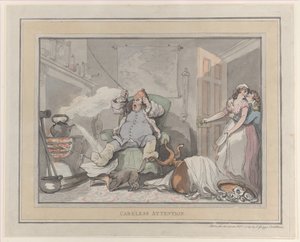 Gondatlan figyelem, 1789. február 1., 1789. február 1. alkotó: Thomas Rowlandson