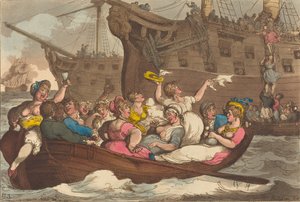 Nem biztosítható szarvasmarha, megjelent 1809. alkotó: Thomas Rowlandson