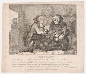 Csevegő festői Boswell szépségei, Első rész, 1786. május 30., 1786. május 30. alkotó: Thomas Rowlandson