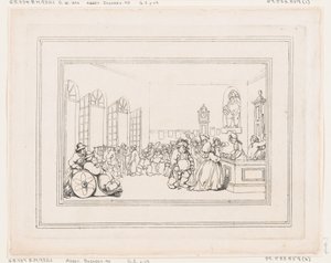Fürdő kényelmei, 3. tábla, 1798. január 6., 1798. január 6. alkotó: Thomas Rowlandson