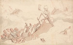 A halálból lett pilóta alkotó: Thomas Rowlandson
