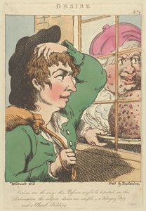 Vágy, 1800., 1800. alkotó: Thomas Rowlandson
