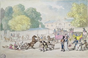 Devonshire House, Piccadilly alkotó: Thomas Rowlandson