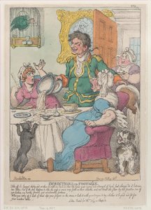 Útmutató a gyalogosokhoz, 1807. november 10., 1807. november 10. alkotó: Thomas Rowlandson