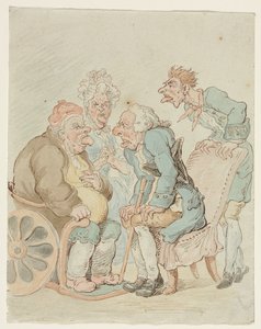 Orvos alkotó: Thomas Rowlandson