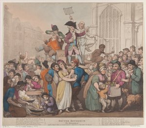 Doctor Botherum, The Montebank, 1800. március 6., 1800. március 6. alkotó: Thomas Rowlandson
