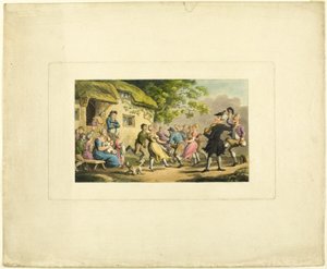 Doctor Syntax Rural Sport, The Tour of Doctor Syntax alkotó: Thomas Rowlandson