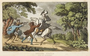 Doctor Syntax és Highwaymen alkotó: Thomas Rowlandson