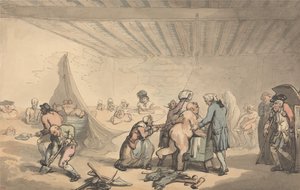 Dr. Graham fürdőintézménye alkotó: Thomas Rowlandson