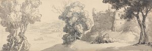 Dudley-kastély alkotó: Thomas Rowlandson
