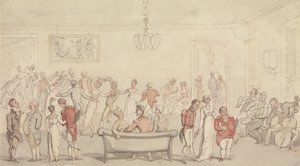 Elegáns páros tánc alkotó: Thomas Rowlandson