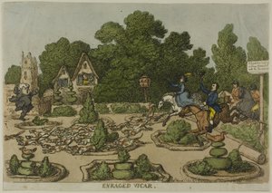 Feldühödött vikárius, az emberi élet nyomorúságából alkotó: Thomas Rowlandson