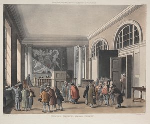 Jövedéki Iroda, Broad Street alkotó: Thomas Rowlandson