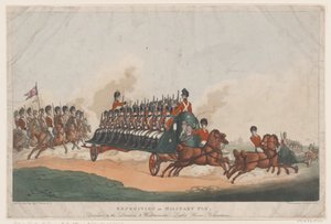 Expedíció, vagy katonai légy, 1798. május 16., 1798. május 16. alkotó: Thomas Rowlandson