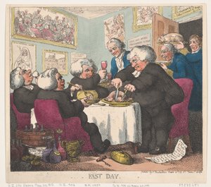 Böjtnap, 1799. március 20., 1799. március 20. alkotó: Thomas Rowlandson