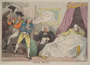 Szülői tisztelet alkotó: Thomas Rowlandson