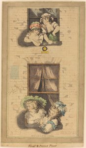Első és második emelet alkotó: Thomas Rowlandson